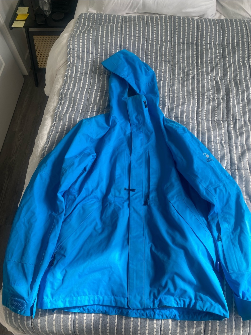 Men's Blue Northface Goretex Steep Series Size M